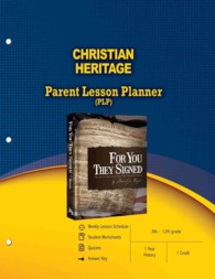 Christian Heritage Parent Lesson Planner