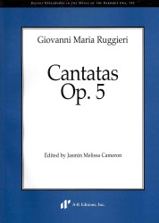 Cantatas, Op. 5 (Recent Researches in the Music of the Baroque Era)