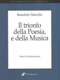 Il Trionfo Della Poesia, E Della Musica (Recent Researches in the Music of the Baroque Era) （Bilingual）