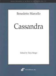 Cassandra (Recent Researches in the Music of the Baroque Era) （Bilingual）