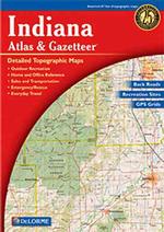 Delorme Indiana Atlas & Gazetteer (Delorme Atlas & Gazetteer) （5TH）