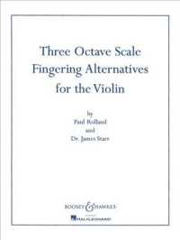Three Octave Scale Fingering Alternatives for the Violin