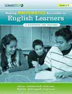 Making Mathematics Accessible to English Learners : A Guidebook for Teachers, Grades 6-12