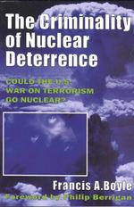 Criminality of Nuclear Detterence -- Paperback / softback