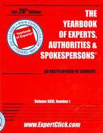 The Yearbook of Experts， Authorities & Spokespersons : An Encyclopedia of Sources