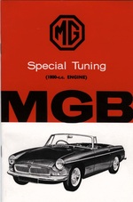 MG MGB 1800 Tuning : Owners' Handbook