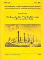 Die Baustufen I Bis IV Der Groen Anlage Von Musawwarat Es Sufra (Internetbeitraege Zur Aegyptologie Und Sudanarchaeologie)