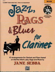 Jazz, Rags & Blues for Clarinet : Piano Accompaniment （PAP/COM）