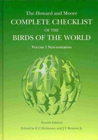 The Howard and Moore Complete Checklist of the Birds of the World : Non-passerines 〈1〉 （4TH）