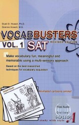VOCABBUSTERS Vol. 1 SAT: Make vocabulary fun, meaningful, and memorable using a multi-sensory approach