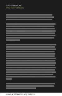 Tue Greenfort : Photosynthesis (The Black Pocketbook) （Bilingual）