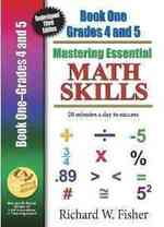 Mastering Essential Math Skills Book One: Grades 4 and 5 (Mastering Essential Math Skills) （3 PAP/DVD）