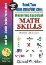 Mastering Essential Math Skills Book 2 Middle & High School with Companion Dvd : New Redesigned Library Version (Mastering Essential Math Skills) （PAP/DVD）
