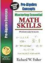 Mastering Essential Math Skills Pre-algebra Concepts with Companion Dvd : New Redesigned Library Version (Mastering Essential Math Skills) （PAP/DVD）