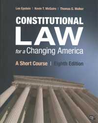 Bundle: Epstein, Constitutional Law for a Changing America 8e (Paperback) + Epstein, Constitutional Law for a Changing America Online Resource Center (Slim Pack) （2ND）