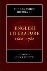 新ケンブリッジ英文学史：1660-1780年<br>The Cambridge History of English Literature, 1660-1780 (The New Cambridge History of English Literature)