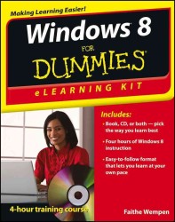Windows 8 for Dummies : Elearning Kit （PAP/CDR）
