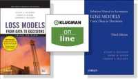 Loss Models : From Data to Decisions, 3rd Ed.(one Year Online): Preparation for Actuarial Exam C/4 Book + Solutions Manual Set (Wiley Series in Probab （HAR/PSC）