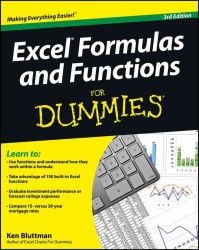 Excel Formulas and Functions for Dummies (For Dummies (Computer/tech)) （3TH）