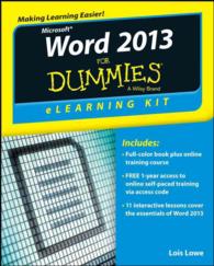 Word 2013 eLearning Kit for Dummies (For Dummies) （PAP/PSC）