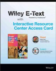 Meggs' History of Graphic Design Wiley E-Text Card and Interactive Resource Center Access Card （5 PSC）