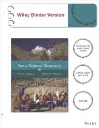 Understanding World Regional Geography （PCK UNBND/）