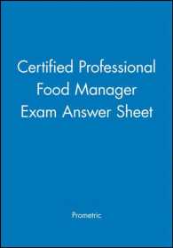 Professional Food Manager, Wileyplus Learning Space Registration Card + Print Companion + Exam Answer Sheet （5 PSC/LSLF）
