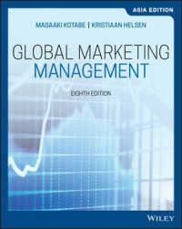 Global Marketing Management， Asia Edition
