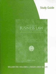 Study Guide for Miller/Cross' Business Law, Alternate Edition, 12th （12TH）