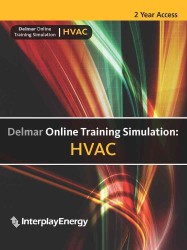 Delmar Online Training Simulation: HVAC Printed Access Code Card （PSC）