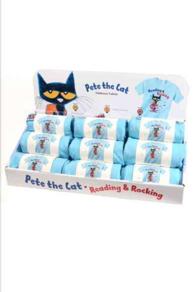 Pete the Cat - Reading and Rocking - Youth T-shirt Starter Collection : 18 Youth Tees with Display Box (Pete the Cat) （UNBND）