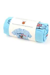 Reading and Rocking - Child T-shirt Medium Blue : With Bellyband (Pete the Cat) （UNBND）