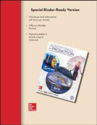 Advertising and Promotion + Connect : An Integrated Marketing Communications Perspective （10 PCK UNB）