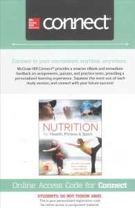 Nutrition for Health, Fitness & Sport Connect Access Code （11 PSC）