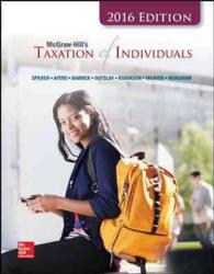 Mcgraw-hill's Taxation of Individuals 2016 （7TH）