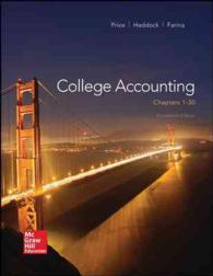 College Accounting + Connect Plus Access Card : Chapters 1-30 （14 PCK PAP）