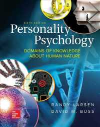 Personality Psychology : Domains of Knowledge about Human Nature （6 UNBND）