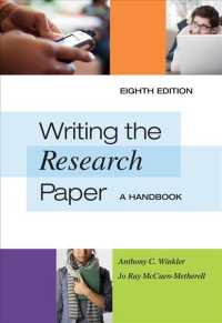 Writing the Research Paper + Questia, 6-month Access : A Handbook （8 PCK SPI）