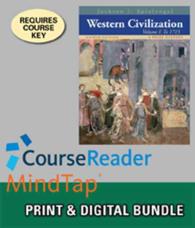 Western Civilization, to 1715 + Coursereader 0-30 - Western Civilization Printed Access Card + Mindtap History, 1 Term 6 Month Printed Access Card : A 〈1〉 （8 PAP/PSC）