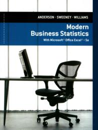 Modern Business Statistics with Microsoft Excel （5 PCK HAR/）