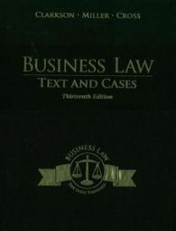 Business Law : Text and Cases （13 PCK HAR）