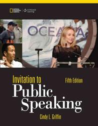 Invitation to Public Speaking : National Geographic Edition （5 PCK PAP/）