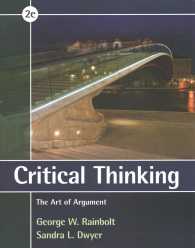 Critical Thinking : The Art of Argument （2 PCK PAP/）