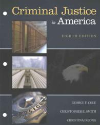 Criminal Justice in America （8 PCK UNBN）
