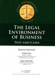 The Legal Environment of Business : Text and Cases （9 PCK UNBN）