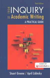 From Inquiry to Academic Writing : A Practical Guide （3 PCK PAP/）