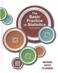 The Basic Practice of Statistics （7 PCK HAR/）