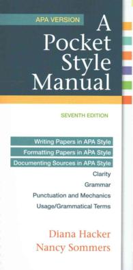 A Pocket Style Manual + Launchpad : APA Version （7 PCK PAP/）