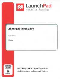 Abnormal Psychology Launchpad Access Code （10 PSC STU）