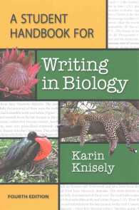 A Student Handbook for Writing in Biology + Writer's Help 2.0 for Hacker Handbooks Access Code （4 PCK PAP/）